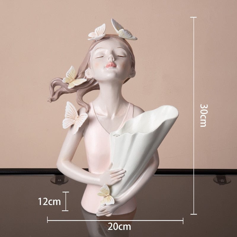 unitmotor™-Ceramic Vase "Butterfly Girl"