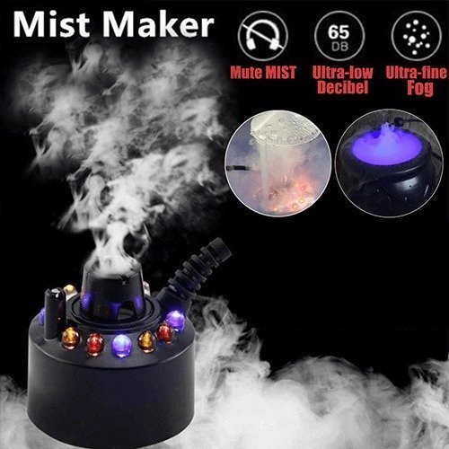 (🎃Early Halloween Sale )12 LED light Ultrasonic Mist Maker Fogger-unitmotor™