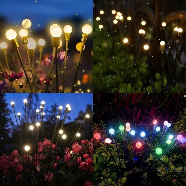 unitmotor™-(garden-upgrade)Starburst Swaying Solar Garden Lights