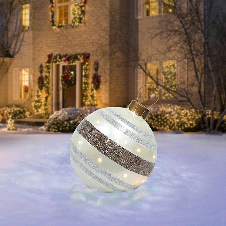 unitmotor™-Outdoor Christmas PVC inflatable Decorated Ball