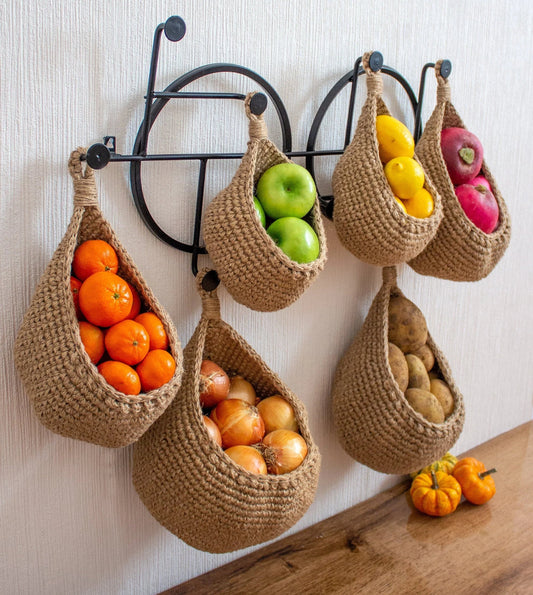 Last Day 70% Discount🔥Hanging Wall Vegetable Fruit Baskets-unitmotor™