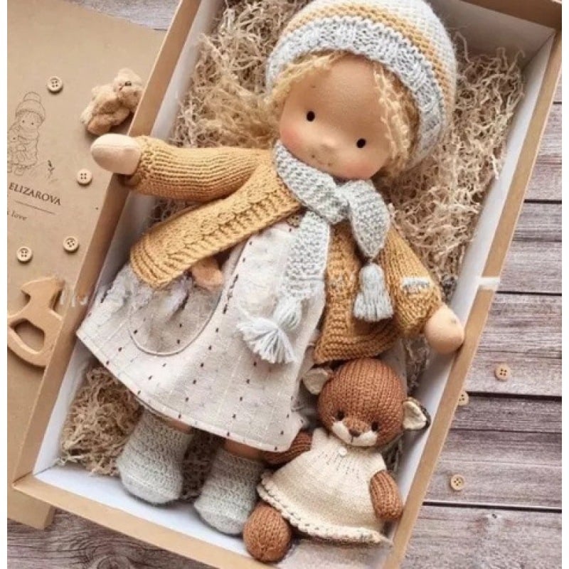 ALL🎁🎁The Best Gift for Kids-Handmade Waldorf Doll👧(Buy2 Free Shipping)-unitmotor™