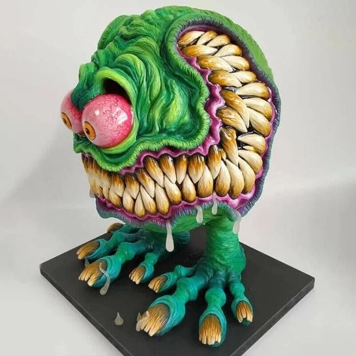 Angry Big Mouth Monster -Spooky Halloween Monster-unitmotor™