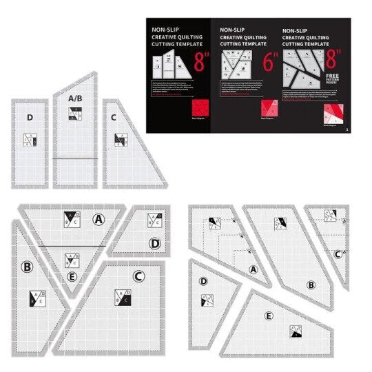 Creative Quilting Cutting Template-unitmotor™