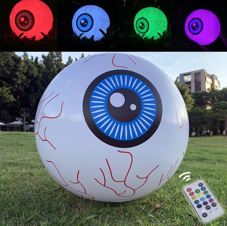 unitmotor™-🎃Sale 49% off🎃Inflatable Led light-up waterproof eyeball pumpkin 13 colours with remote control