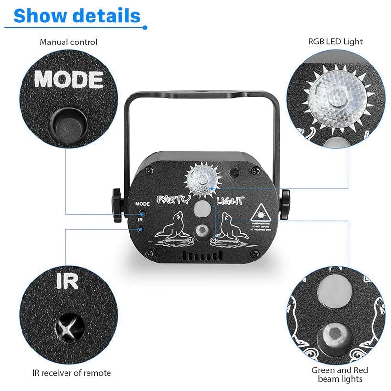 LED Stage Laser Light-unitmotor™