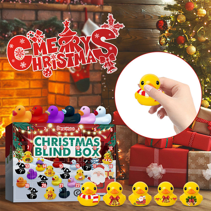 unitmotor™-Advent Calendar 2022 - 24 Rubber Ducks for Kids