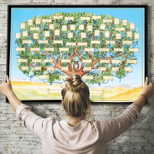 🔥Hot Sale 49% Off-Family Tree Chart Diy Gift-unitmotor™