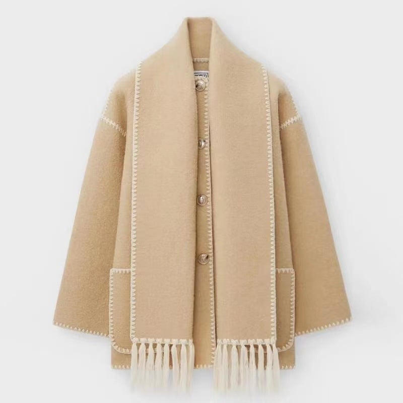 🔥New Fall/Winter Scarf Coat(FREE SHIPPING)-unitmotor™