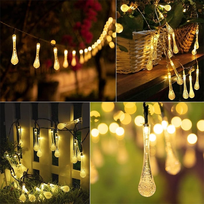 ethpoeTM-🔥49% OFF🔥Water Drop Solar Lights -BUY 2 FREE SHIPPING-unitmotor™