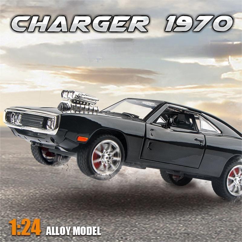 unitmotor™-[Last day flash sale💥50% OFF] 1:24 Scale Die-Cast Vehicle - Dom's 1970 R/T Metal Model Car