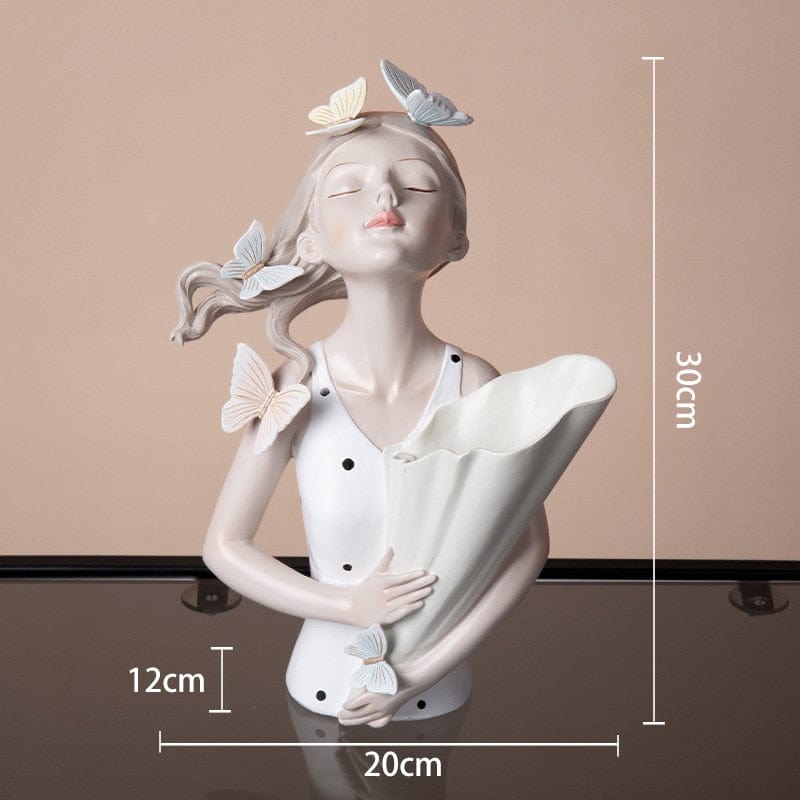 unitmotor™-Ceramic Vase "Butterfly Girl"