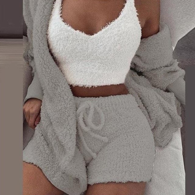 🔥48% OFF🔥-Cozy knit set (3 Pieces)-unitmotor™