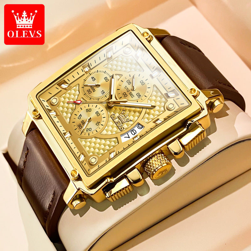 Luxury Diamond Crown Business Automatic Mechanical Watch-unitmotor™