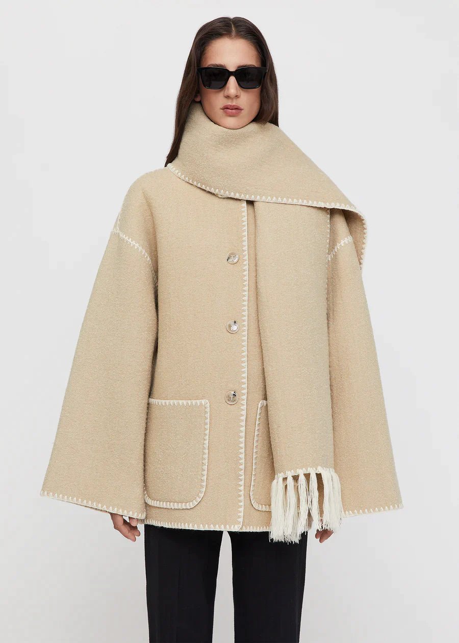 🔥New Fall/Winter Scarf Coat(FREE SHIPPING)-unitmotor™