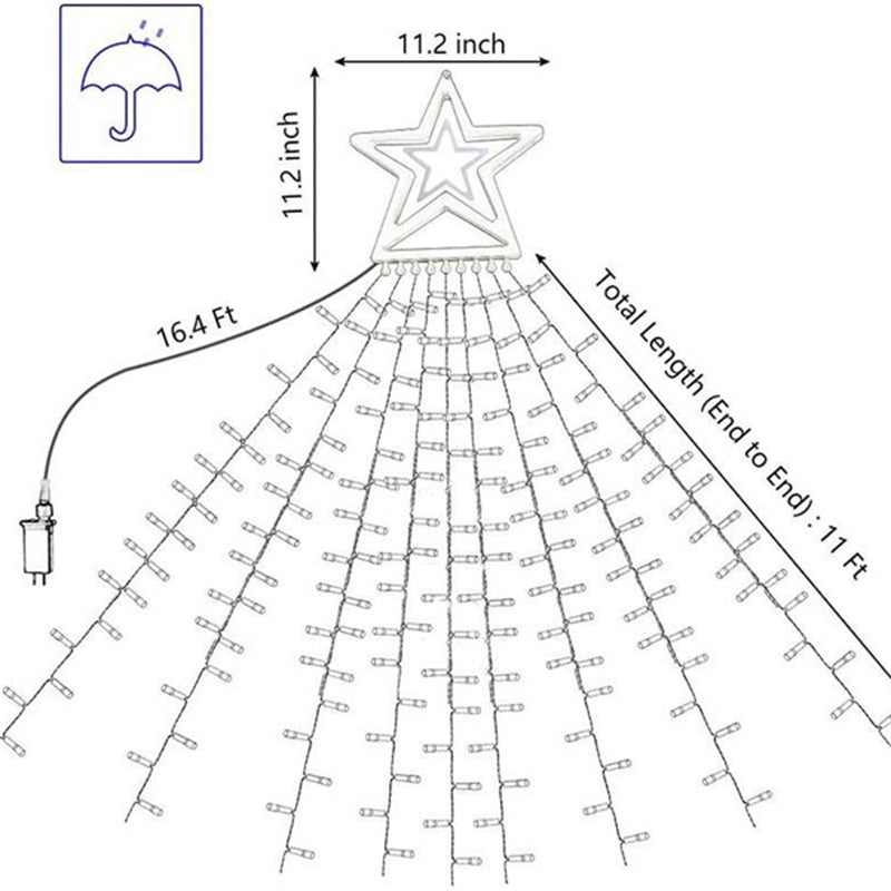 unitmotor™-SOLAR OUTDOOR CHRISTMAS DECORATIONS LIGHTS