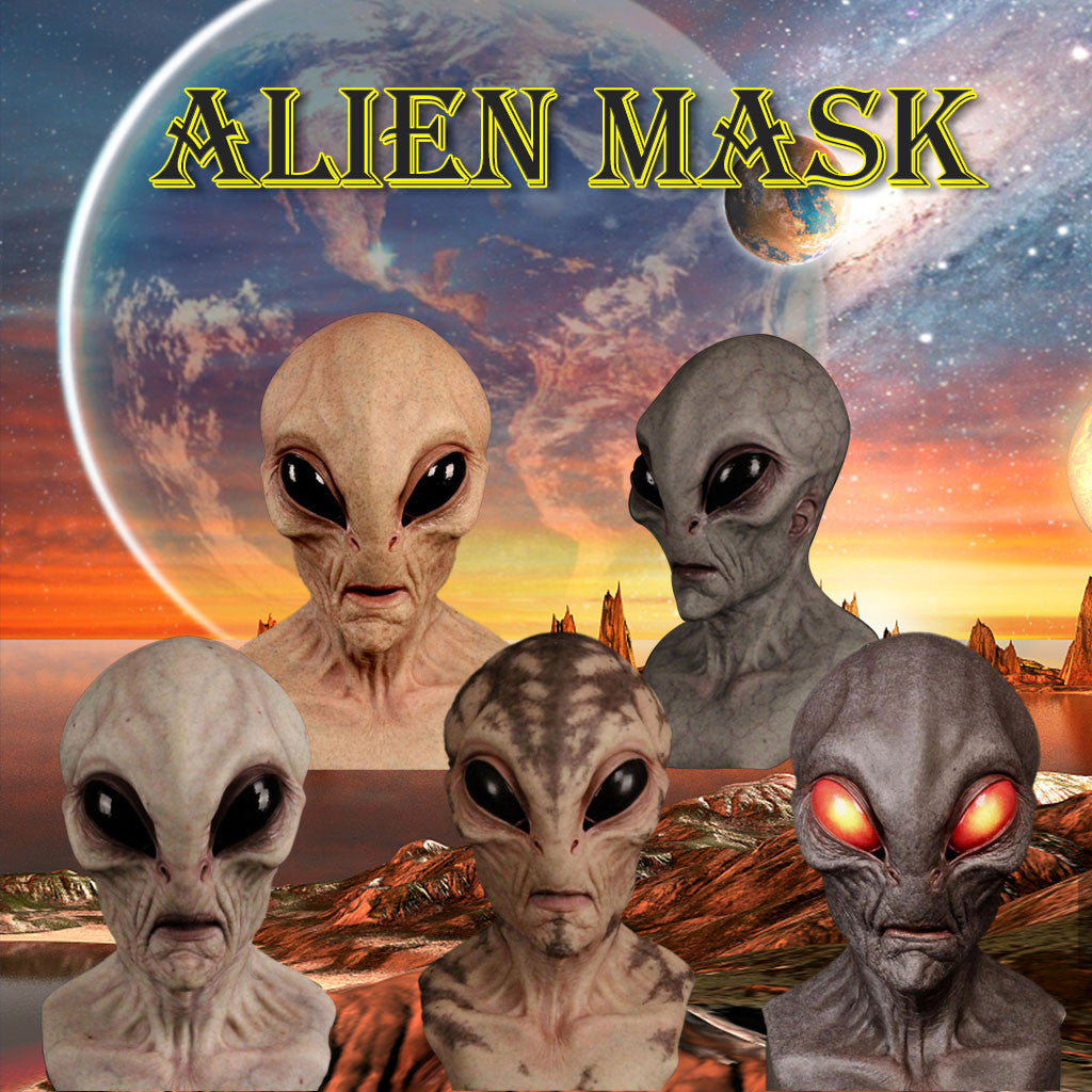 🔥Early Halloween Sale 50% OFF - Alien Funny Mask-unitmotor™