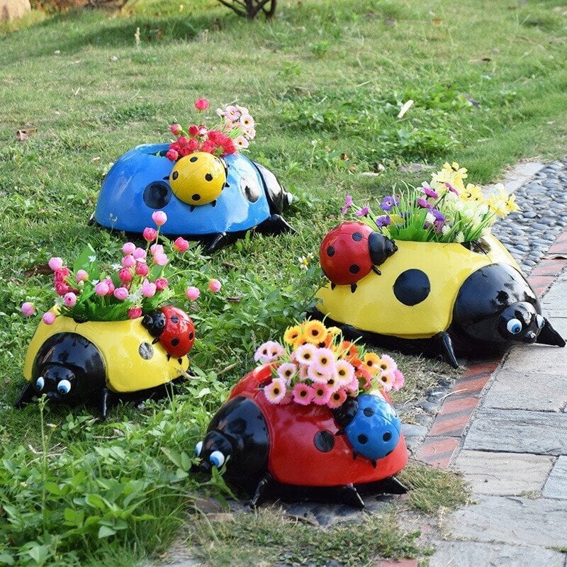 HOT Sale 49% OFF - Cute Ladybug flower pot-unitmotor™