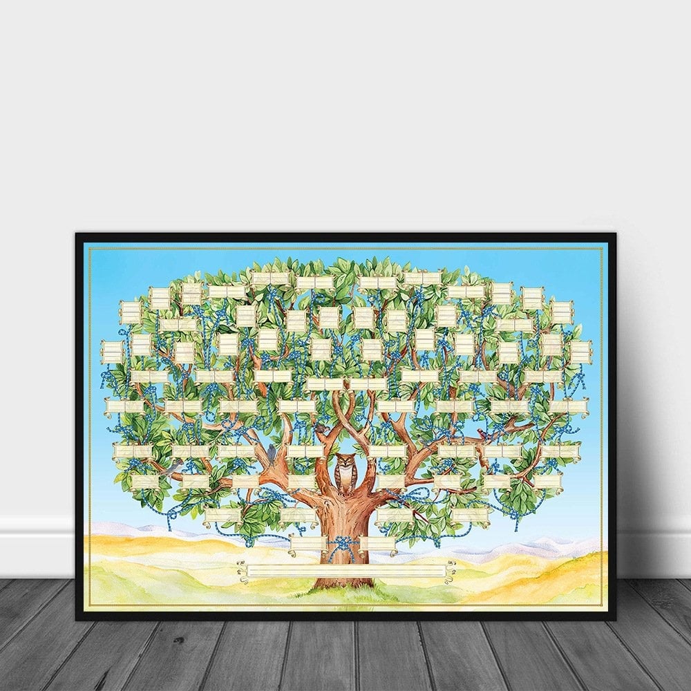 🔥Hot Sale 49% Off-Family Tree Chart Diy Gift-unitmotor™