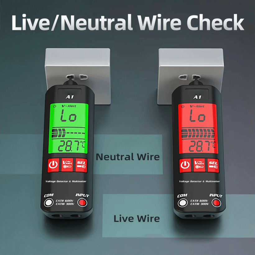 A1 Fully Automatic Anti-Burn Intelligent Digital Multimeter-unitmotor™