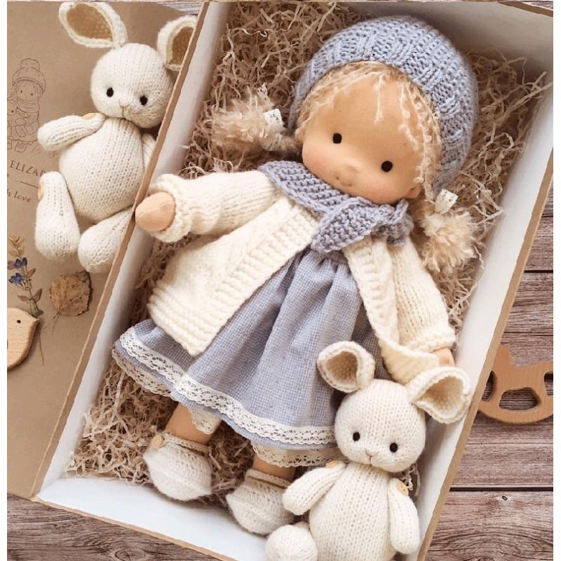 ALL🎁🎁The Best Gift for Kids-Handmade Waldorf Doll👧(Buy2 Free Shipping)-unitmotor™