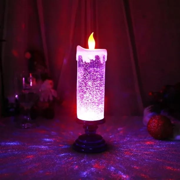 LED Christmas Candles  With Pedestal-unitmotor™