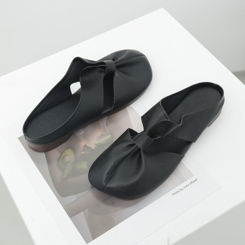 🎊 Hot Sale👣Cut Out Design Flat Mules-unitmotor™