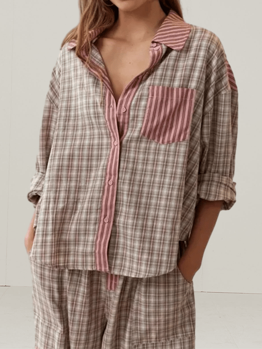 🔥Buy 2 Free Shipping🔥Pink loose pajama set-unitmotor™