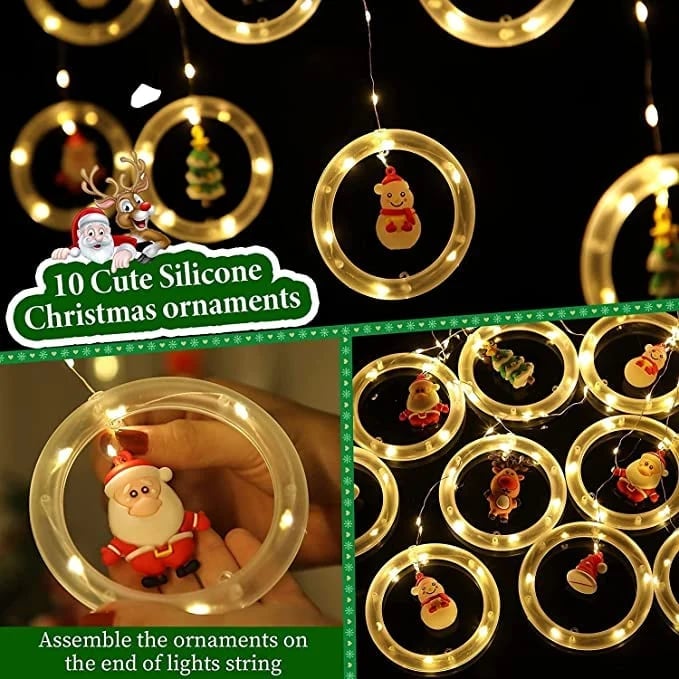 🎅Early Christmas Sale-49% OFF - Christmas Decor Ring Lights-unitmotor™