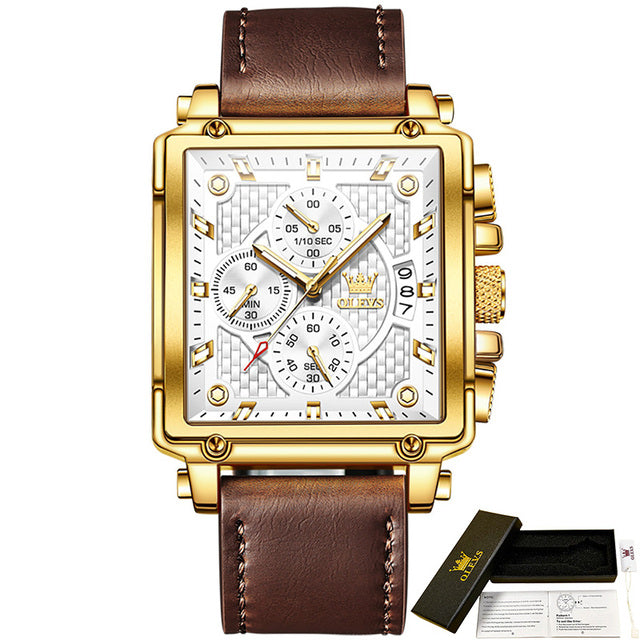 Luxury Diamond Crown Business Automatic Mechanical Watch-unitmotor™