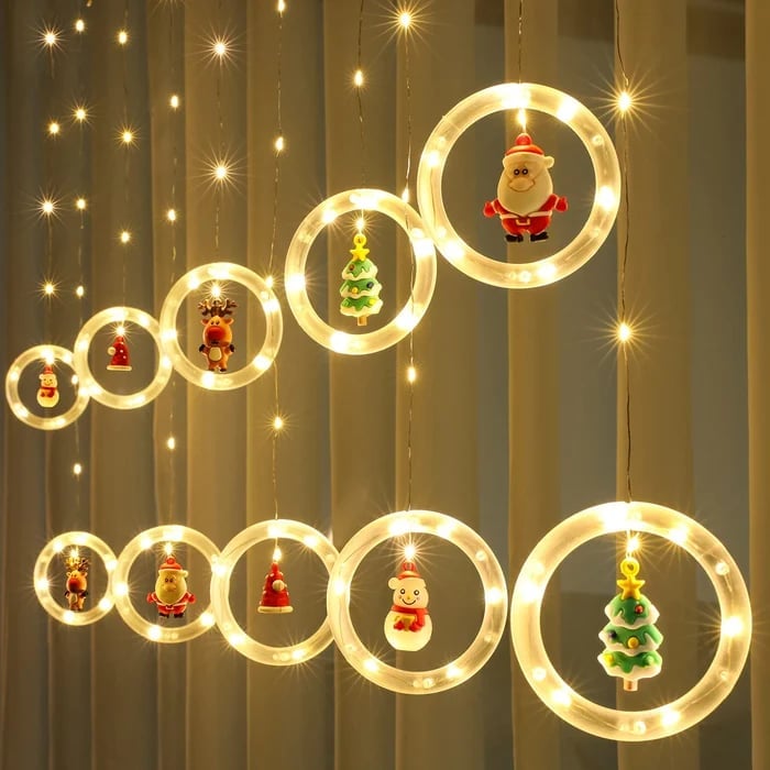 🎅Early Christmas Sale-49% OFF - Christmas Decor Ring Lights-unitmotor™