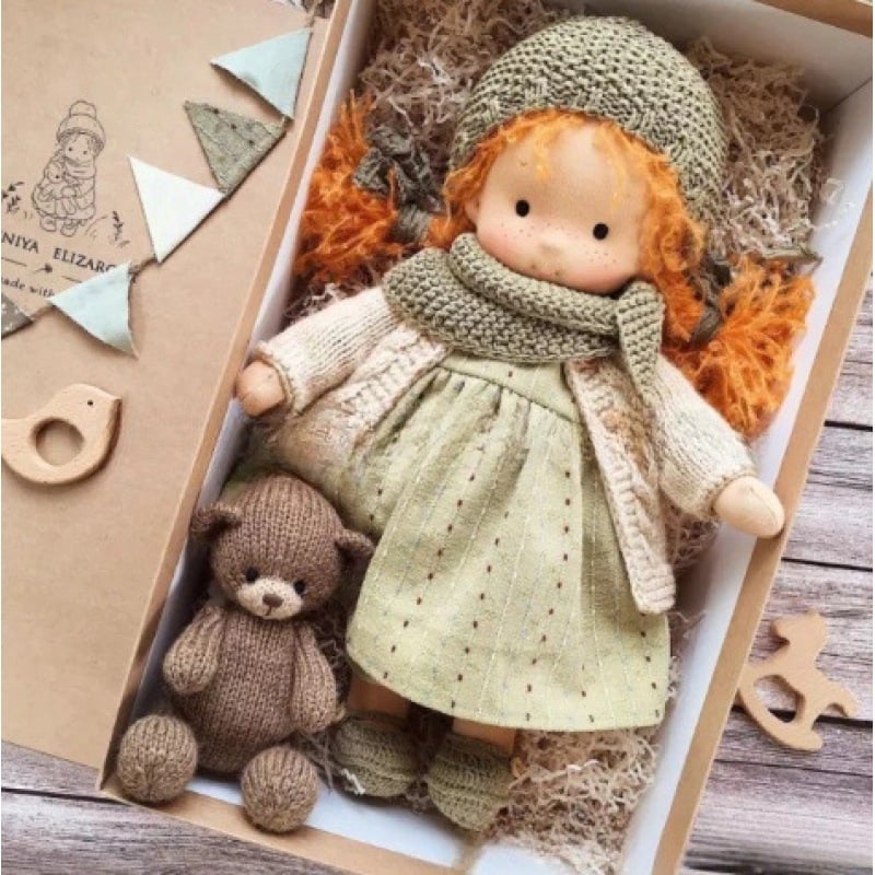 ALL🎁🎁The Best Gift for Kids-Handmade Waldorf Doll👧(Buy2 Free Shipping)-unitmotor™