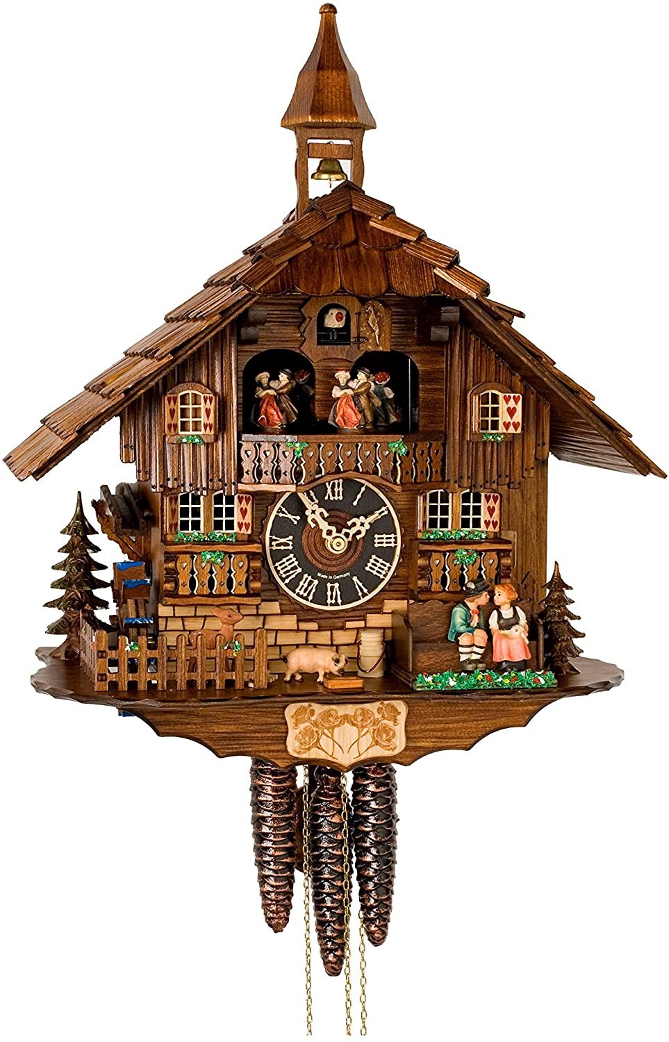 German Cuckoo Clock-German Black Forest Cuckoo Clock-unitmotor™