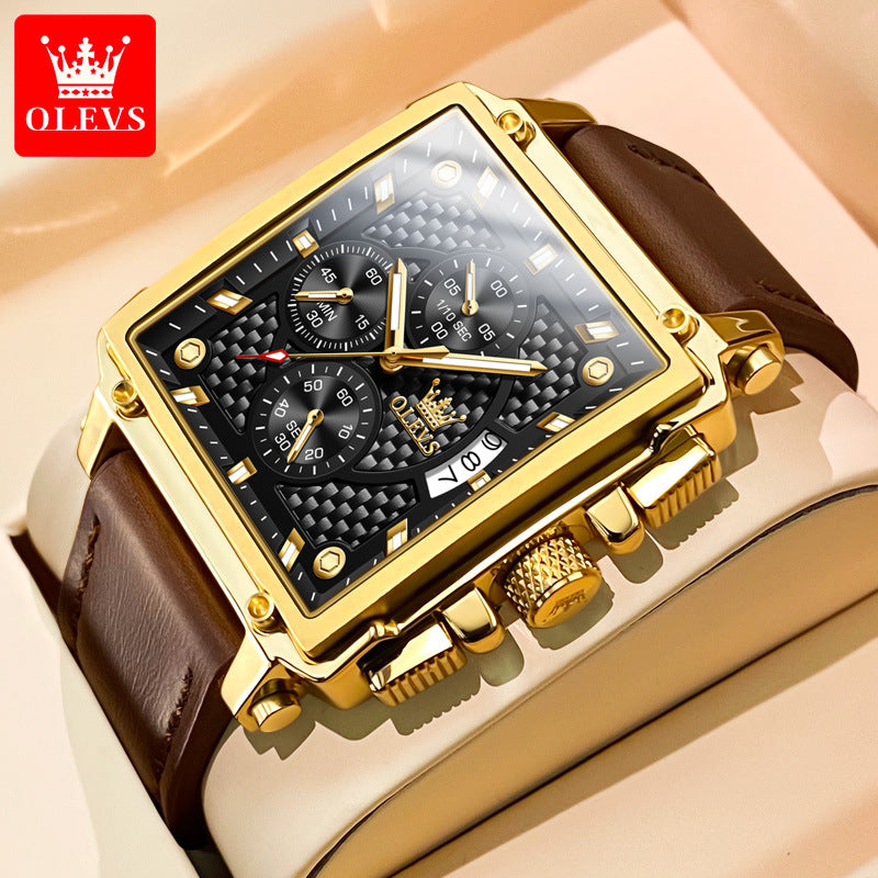 Luxury Diamond Crown Business Automatic Mechanical Watch-unitmotor™