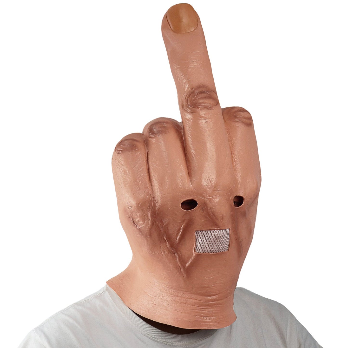 unitmotor™-latex Middle Finger Headgear