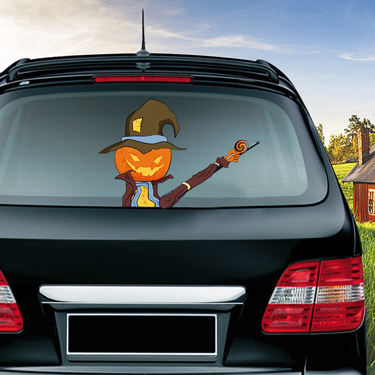 unitmotor™-2023 Christmas/Halloween Car Wiper Sticker