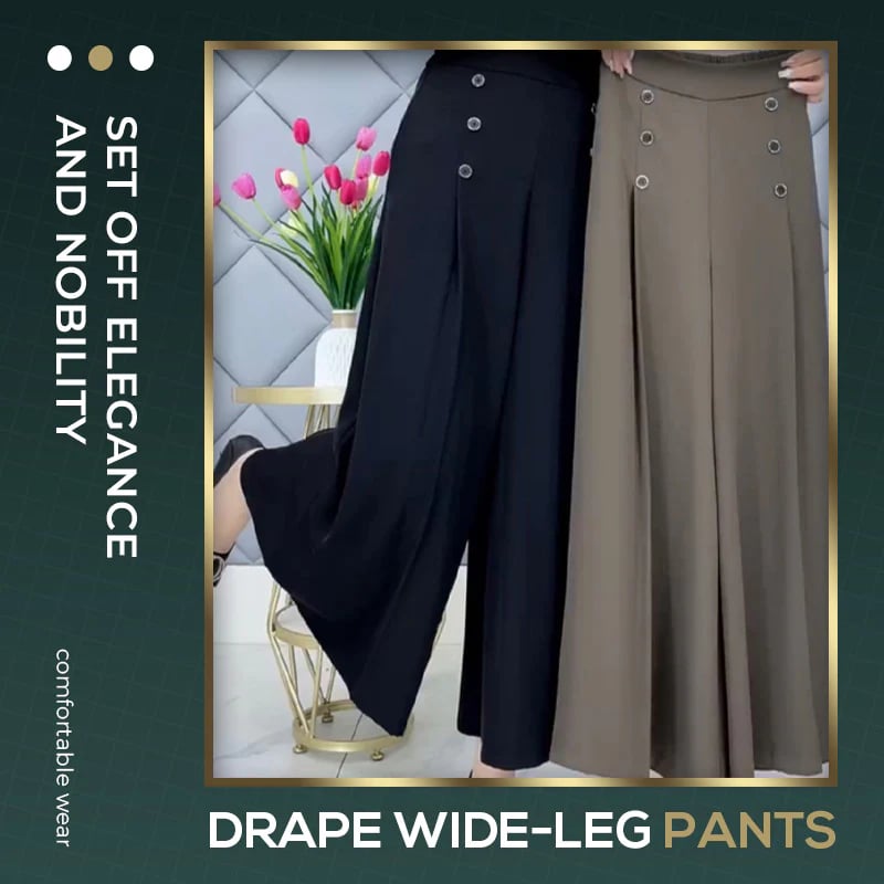 🔥LAST DAY 49% OFF - [Comfort and Slim] Stylish Pleated Wide-leg Pants-unitmotor™