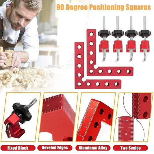 Panel fixed clip, carpenter's square woodworking tool-unitmotor™