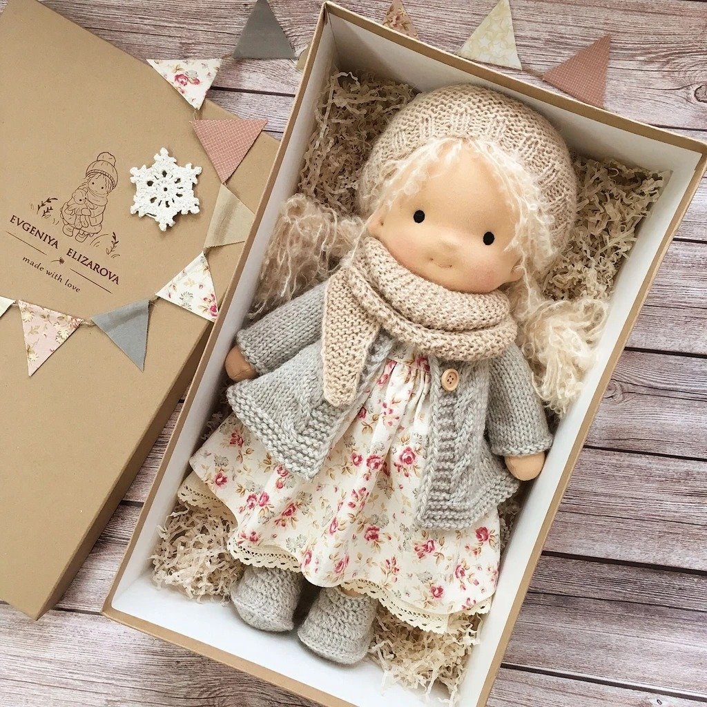 ALL🎁🎁The Best Gift for Kids-Handmade Waldorf Doll👧(Buy2 Free Shipping)-unitmotor™