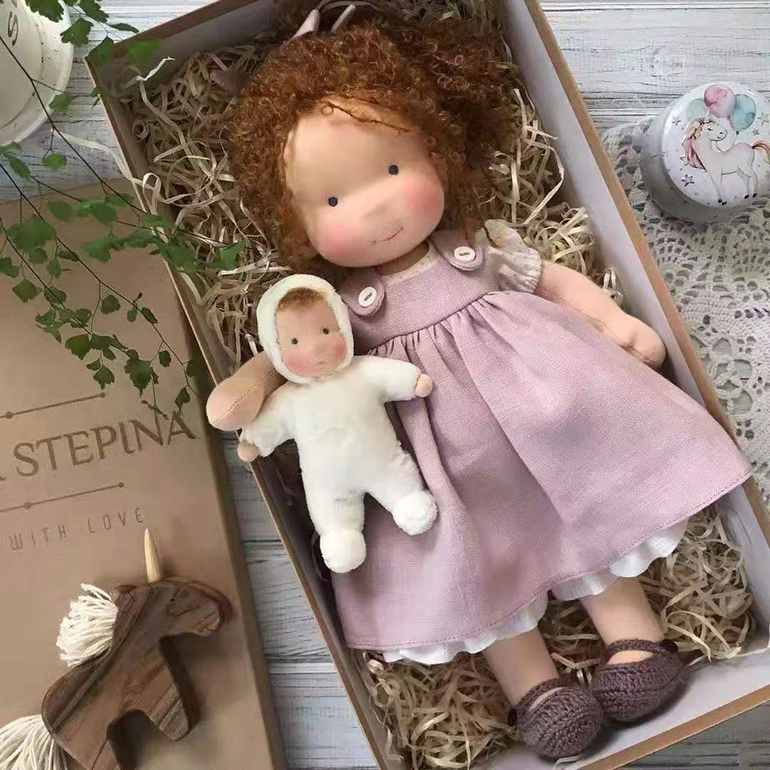 ALL🎁🎁The Best Gift for Kids-Handmade Waldorf Doll👧(Buy2 Free Shipping)-unitmotor™