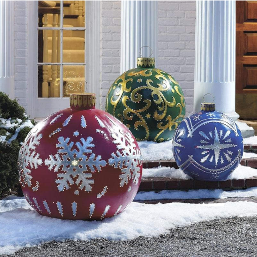 unitmotor™-Outdoor Christmas PVC inflatable Decorated Ball