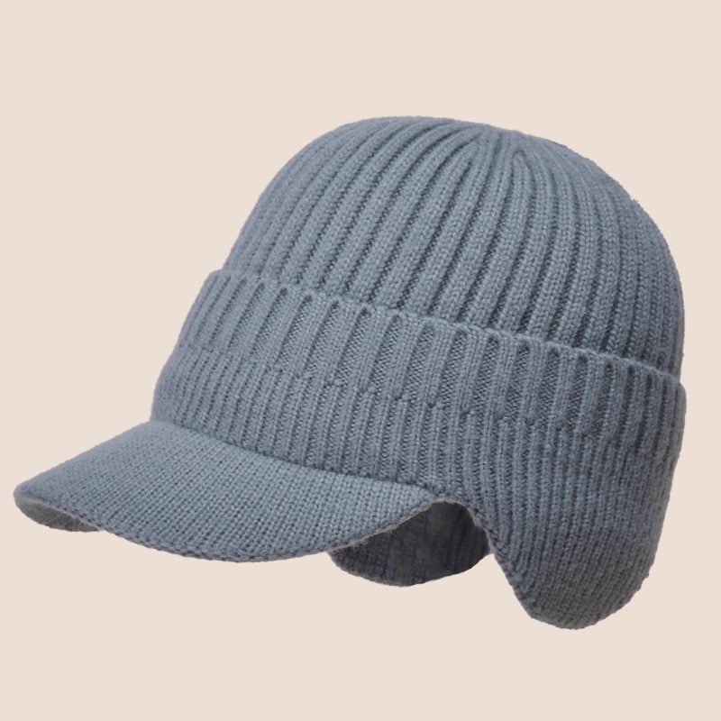 🔥HOT SALE🔥 Elastic Warm Ear Protection Knitted Hat☃️-unitmotor™