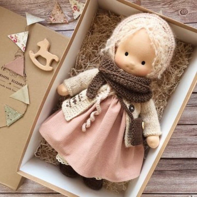 ALL🎁🎁The Best Gift for Kids-Handmade Waldorf Doll👧(Buy2 Free Shipping)-unitmotor™