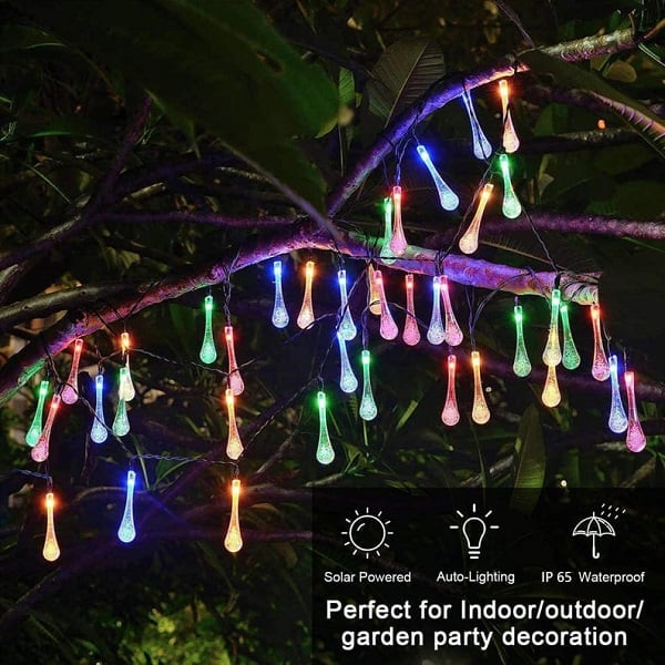 ethpoeTM-🔥49% OFF🔥Water Drop Solar Lights -BUY 2 FREE SHIPPING-unitmotor™