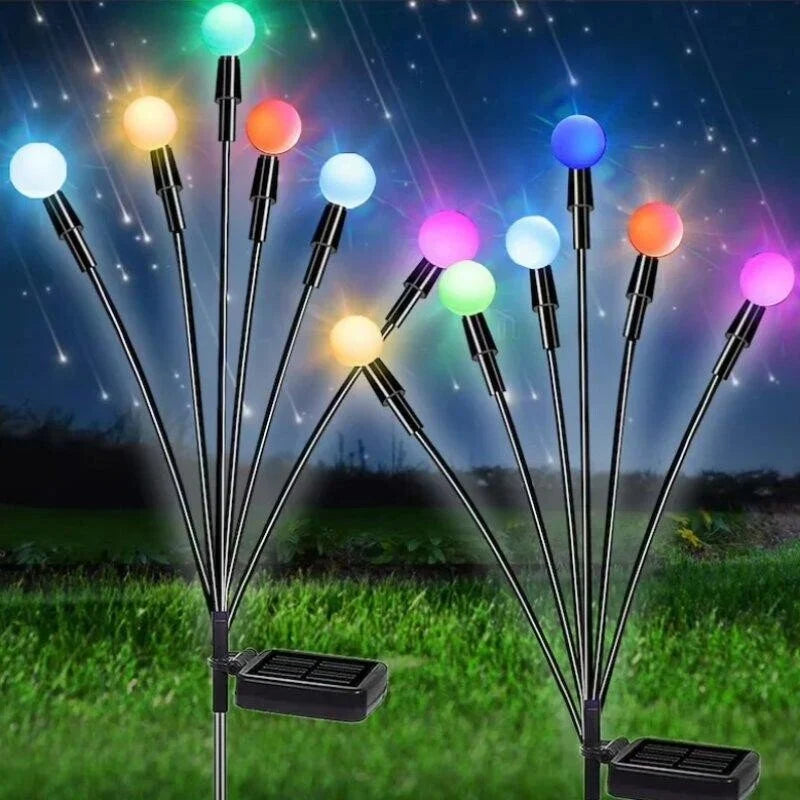 unitmotor™-(garden-upgrade)Starburst Swaying Solar Garden Lights