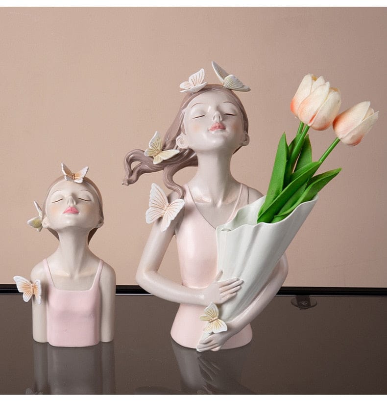 unitmotor™-Ceramic Vase "Butterfly Girl"