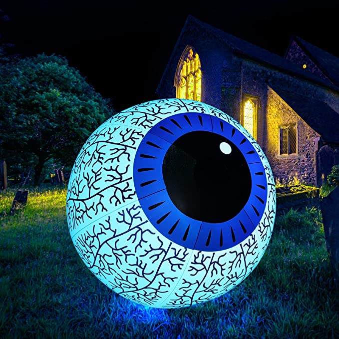 🎃 Halloween Inflatable Color Changing LED Ghost Eyeball🎃-unitmotor™