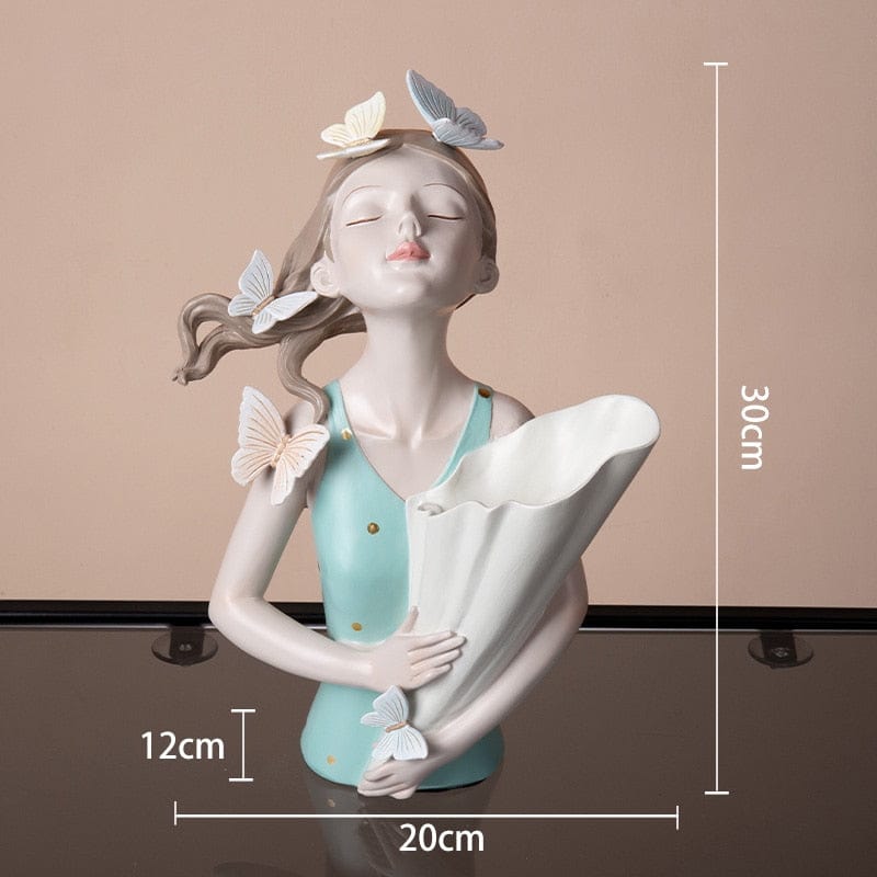 unitmotor™-Ceramic Vase "Butterfly Girl"