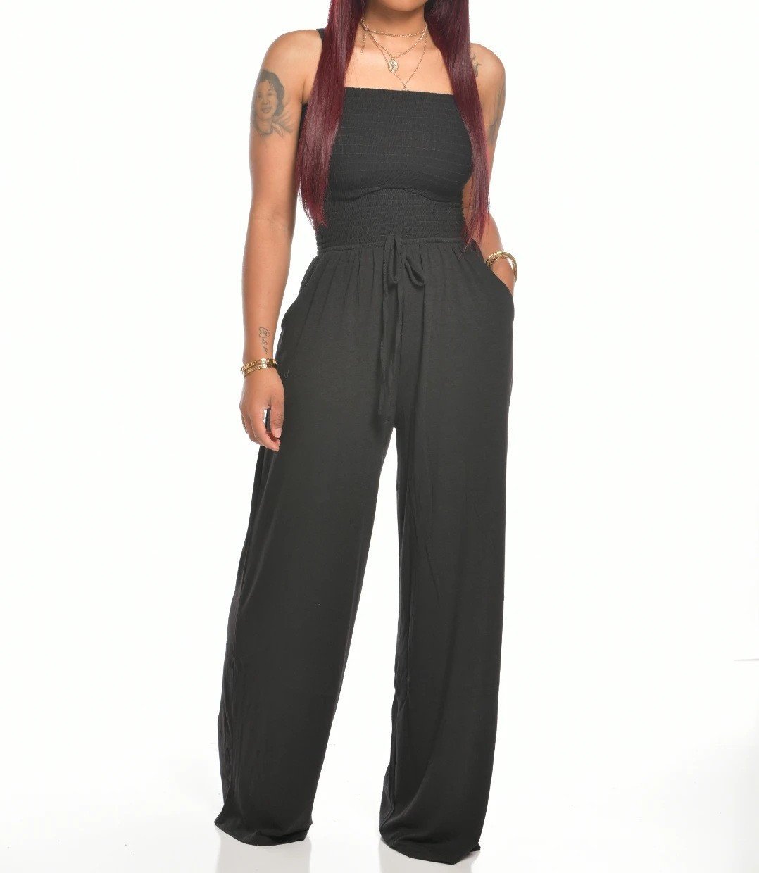 (🎁2024 New Year Hot Sale🎁)❤️Newest Strapless Waist Jumpsuit❤️-unitmotor™