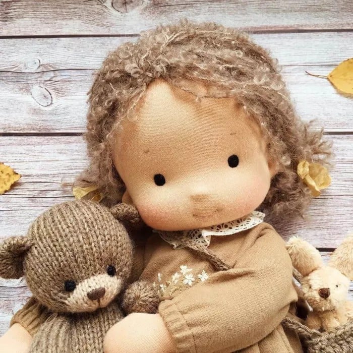 ALL🎁🎁The Best Gift for Kids-Handmade Waldorf Doll👧(Buy2 Free Shipping)-unitmotor™